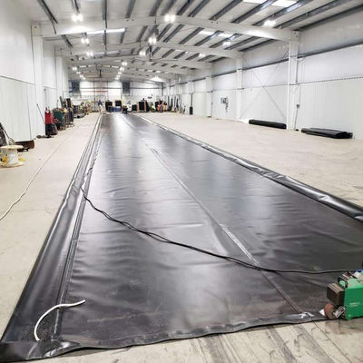 100% Jungfrau HDPE LLDPE Geomembranblatt 0,3 mm 0,5 mm 0,75 mm Breite 2m-8m Wasserdicht