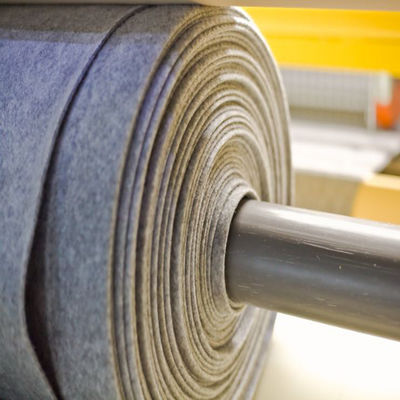 Geotextil, nicht gewebt, schwarzes Polypropylen/Polyester, PP, mit Stichnadel für Haustiere