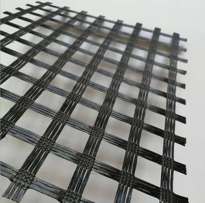 50-50kn Polyester-Geogrid/PET-Geogrid zur Verstärkung von Flussufern