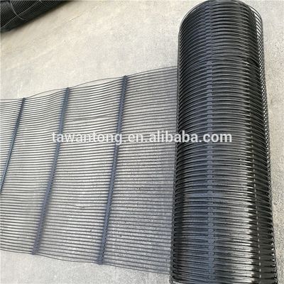 Geogrides CE/ISO9001 Zertifiziert 50Kn/m Neigungsschutz Bodenzelle PP HDPE Kunststoff Einsachs-Geogrid