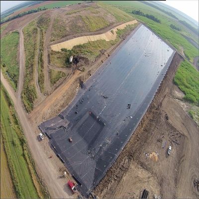 2m-8m Breite Landwirtschaftliche HDPE Geomembran Fischfarm Teich Liner für hohe Flexibilität