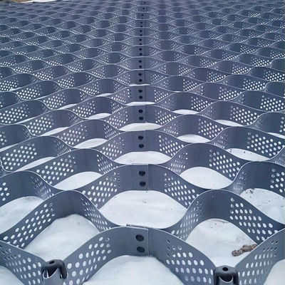 1.1 mm-1,7 mm Dicke HDPE Geocell für Stabilisierung von Kies an Festungsanlagen