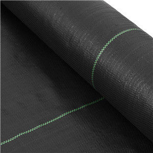 Geotextil aus Gewebe aus schwarzem PP mit CE-Zertifikat