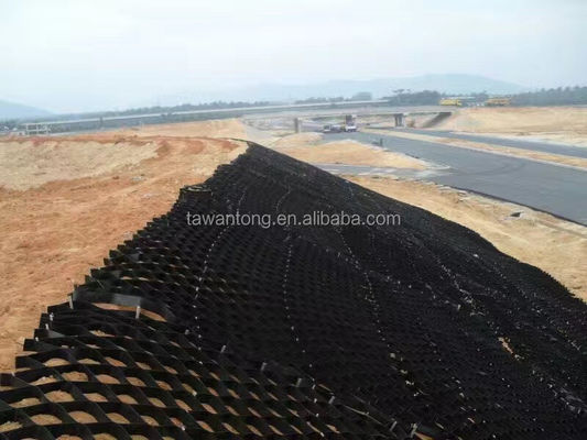 Geogrid-HDPE-Material Geocell-Kies für Gehwege