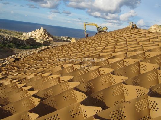 Geogrid-HDPE-Material Geocell-Kies für Gehwege