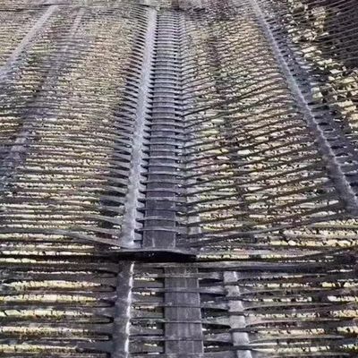 120KN HDPE Kunststoff-Ein-Achsen-Geogrid für die geosynthetische Stabilisierung 50m Rolllänge