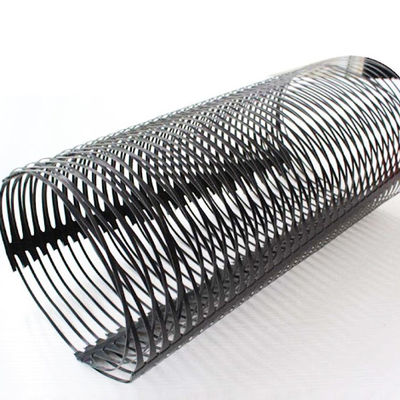 120KN HDPE Kunststoff-Ein-Achsen-Geogrid für die geosynthetische Stabilisierung 50m Rolllänge