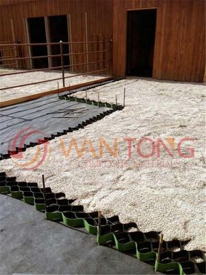 1.0-1.7MM Dicke Gravel Geocell für Erdarbeiten Anwendung im Straßenbau