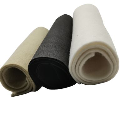 Schwarze, kurze Fasern, mit Lochnadel, Geotextil aus Filtrationsverstärkung, nicht gewebt