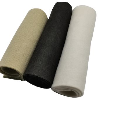 Schwarze, kurze Fasern, mit Lochnadel, Geotextil aus Filtrationsverstärkung, nicht gewebt