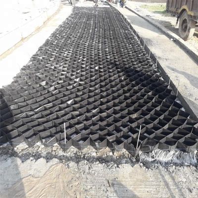 ISO14001 Custom HDPE Geocell für Aufbau von Aufhaltungswänden und Stabilisierung von Kies