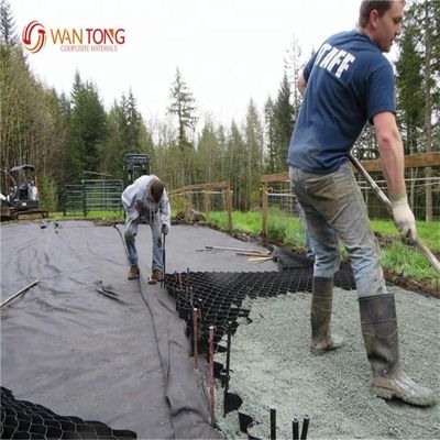 330 mm-1000 mm Schweißweite HDPE-Geozell-Kiesgitter zum Schutz von Straßen und Pisten