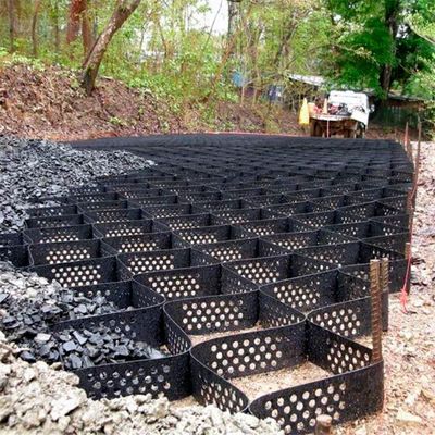 330 mm-1000 mm Schweißweite HDPE-Geozell-Kiesgitter zum Schutz von Straßen und Pisten