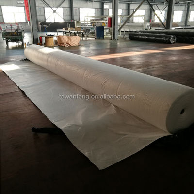 Grauer Polyester Polypropylen-Nadel durchstochen Geotextil für 100 g 1000 g