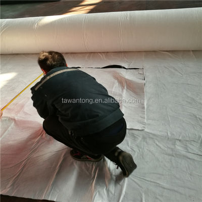 Grauer Polyester Polypropylen-Nadel durchstochen Geotextil für 100 g 1000 g