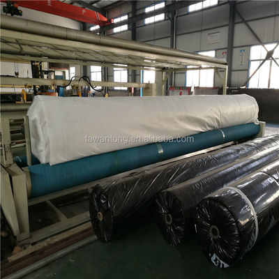 Grauer Polyester Polypropylen-Nadel durchstochen Geotextil für 100 g 1000 g