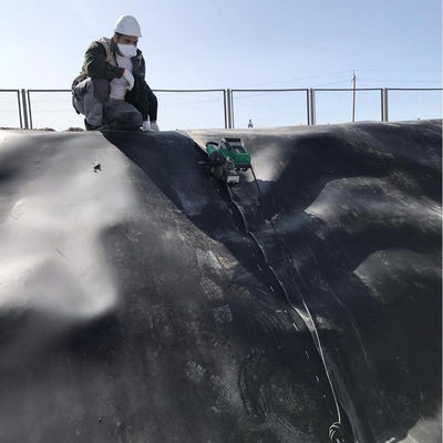 1 mm HDPE-Wasserdichtungs-Geomembran-Teich-Liner für Landwirtschaftliche Bewässerung Dammprojekt