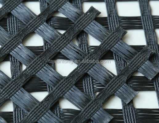 25mm*25mm Traditionelles Design Bauwesen PET-Gitter Geogrid Aufhaltswand Geo-Gitter Boden-Gitter