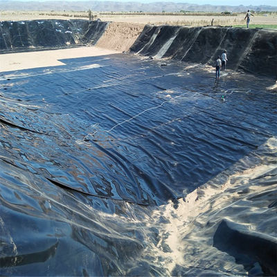Geomembran aus doppelseitigem HDPE mit breiter und undurchlässiger Breite für Umweltschutz