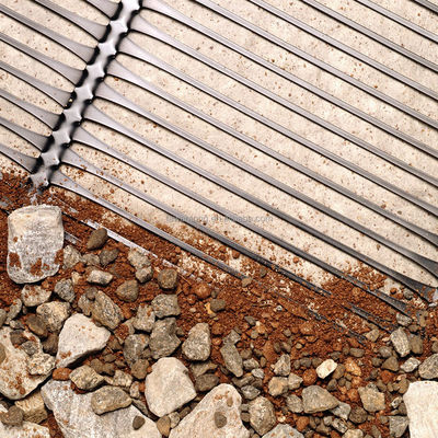 50m Kunststoff-Geogrid für PP-Polypropylen-HDPE-Ein-Achsen-Leistung