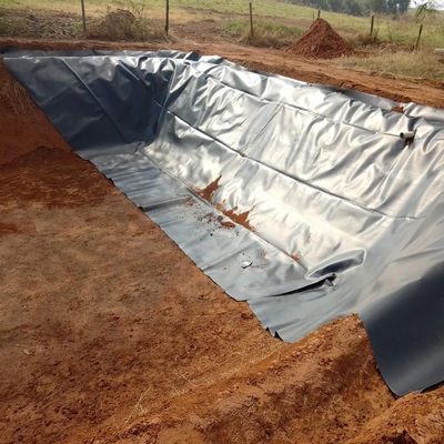 GB/ASTM GRI-GM13 Standard-HDPE-Geomembran für die Wasserdichtung von Fischbecken und Deponien