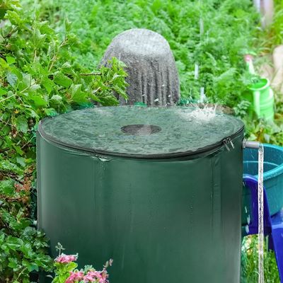 Regenfässer 100 Gallonen Umweltfreundliche Wahl für Regen und Wasser im Garten