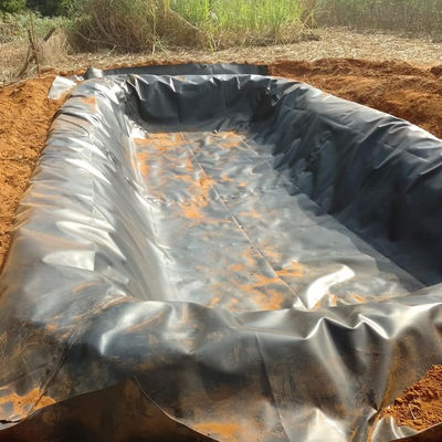 2m-8m Breite 1,5mm HDPE Geomembran für den Bergbau auf den Philippinen 100% unberührtes Material