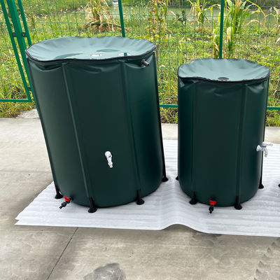 Gartenklappbarer Wassertank 100 Gallonen Kapazität Umweltfreundlich und Regenfässer Spigot