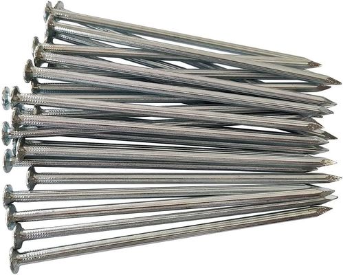 10 Zoll gemeine Nagel galvanisierte Metall Spiral Nägel für künstliche Gras Landschaftspfahl
