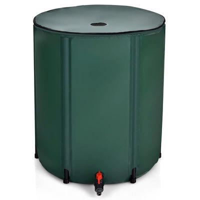 Extra stabiler Regenwasserkollektor 100 Gal Portable Wasserspeicher für die Bewässerung von Gärten
