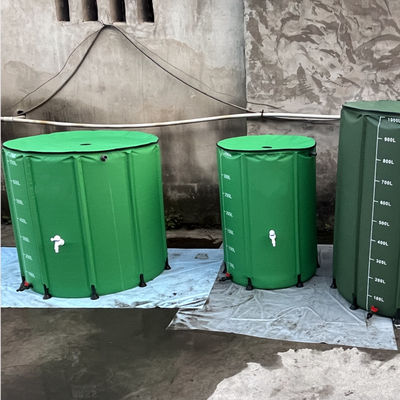 Extra stabiler Regenwasserkollektor 100 Gal Portable Wasserspeicher für die Bewässerung von Gärten
