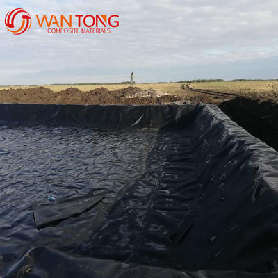 0.75mm Dicke 100% Jungfrau ASTM Anti-Seepage Wasserdichte Geomembran für Teich Liner
