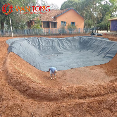0.75mm Dicke 100% Jungfrau ASTM Anti-Seepage Wasserdichte Geomembran für Teich Liner