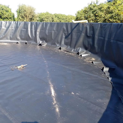 100% Jung-HDPE LLDPE Wasserdichte Geomembran für Fischbecken