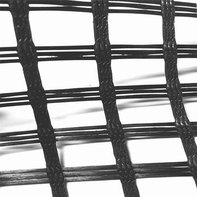 12.7*12.7mm 25.4*25.4mm Maschengröße Bitumenbeschichtete Glasfaser Geogrid für Asphaltstraße