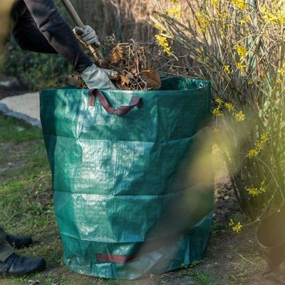Verklappbare Gartenmüllsäcke Schwerlastmüll Rasenfläche Pool Hof Blattbeutel Saison Winter