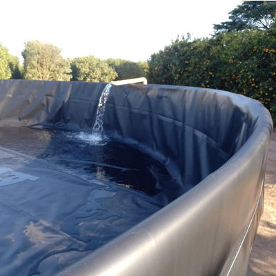 Zeitgenössische Geomembran aus HDPE 0,5 mm 0,75 mm für Fischbecken-Liner-Distributor