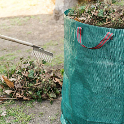 Verklappbare Gartenmüllsäcke Schwerlastmüll Rasenfläche Pool Hof Blattbeutel Saison Winter
