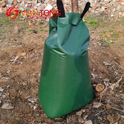 Wantong PVC 20gallon Schwerlast Reißverschluss Langsam freigesetzte Baumbewässerungstüte Allzeit Unterstützung