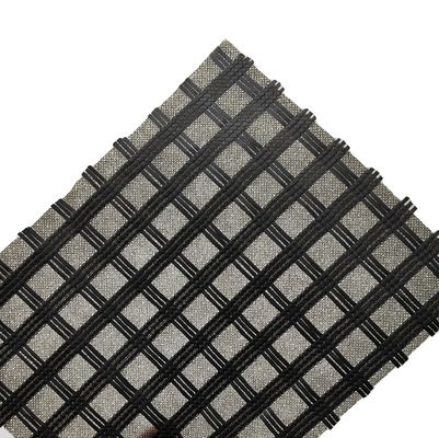 Straßenverstärkung 100-100kn Glasfaser Geogrid aus 50g Nichtgewebe