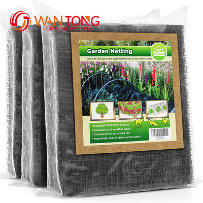 Zusammengestellte Farb-HDPE-PP-Plastik-Extrudierte Vögelsicherungsnetze mit 2cm-Gitter