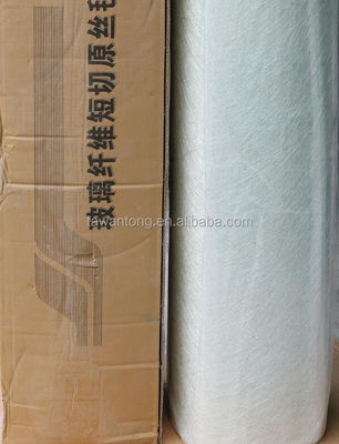 E-Glas Jushi Fiberglass gehackte Strand Mat 300gms 450gm mit mittlerer Weichheit Weiß