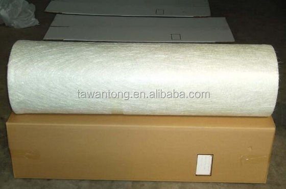 E-Glas Jushi Fiberglass gehackte Strand Mat 300gms 450gm mit mittlerer Weichheit Weiß