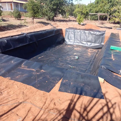 0.5mm HDPE Geomembran für Teich Liner Teichbreite 2m-8m Geomembran HDPE