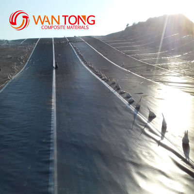 1 mm 2 mm 3 mm glatte Oberfläche HDPE wasserdichte Geomembran für Teichdamm Lagune