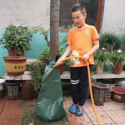 PE PVC Mesh Tarp Selbsttropfbewässerung Baumwasserbeutel 15 20 Gallonen für Baumwuchs