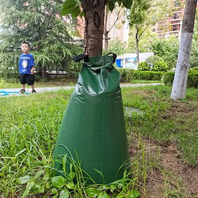 15-20-Gallonen-Baumpflanzbeutel mit PVC-Gewebe und langsame Bewässerungsfunktion