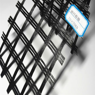 Bau von Garageschuppen Basaltverstärkung Glasfaser Geogrid mit 50-200m Länge