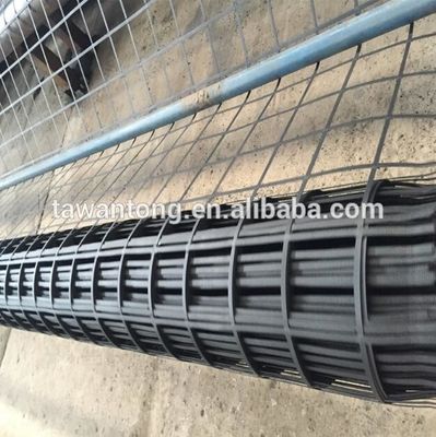 Geogrid für den Straßenbau mit hoher Zugfestigkeit und Ein-/Zwei-Achsen-Konstruktion