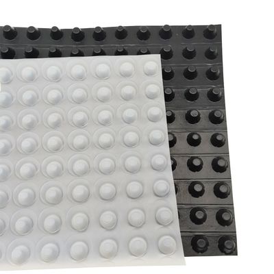 8 mm hohe HDPE-PP-Nichtgewebte Verbundfarbe mit Grübchen